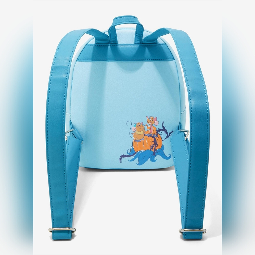NWT Loungefly Disney Cinderella Ball Gown Mini Backpack - Picture 3 of 10